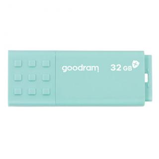 Goodram USB flash disk, USB 3.0, 32GB, UME3, UME3, azúrový, UME3-0320CRR11