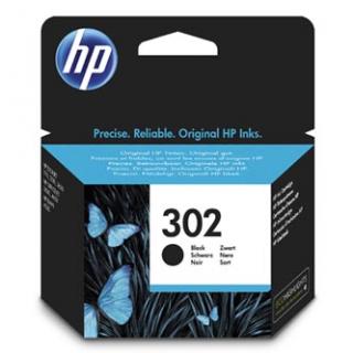 HP ink F6U66AE, HP 302, black, blister, 190str., 3.5ml