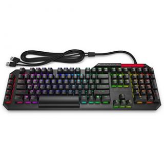 HP OMEN Sequencer Keyboard, klávesnica US, herná, herná typ drôtová (USB), čierna, mechanická