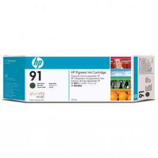 HP originál ink C9464A, HP 91, matte black, 775ml