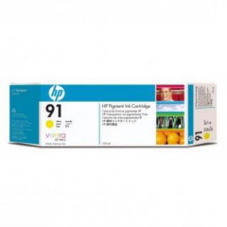 HP originál ink C9469A, HP 91, yellow, 775ml