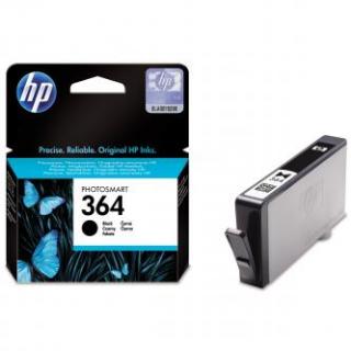 HP originál ink CB316EE, HP 364, black, 250str.