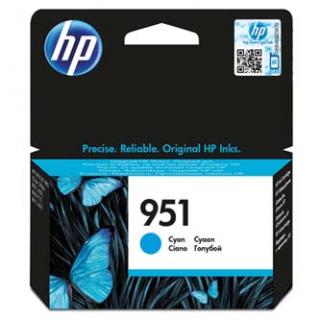 HP originál ink CN050AE, HP 951, cyan, 700str.