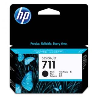 HP originál ink CZ129A, HP 711, black, 38ml