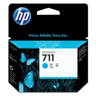 HP originál ink CZ130A, HP 711, cyan, 29ml