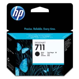 HP originál ink CZ133A, HP 711, black, 80ml