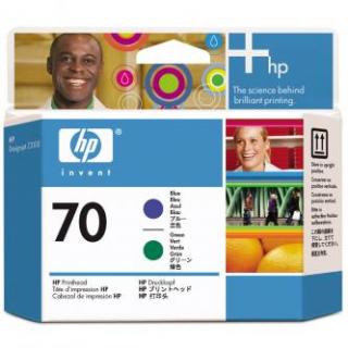 HP originál tlačová hlava C9408A, HP 70, blue/green