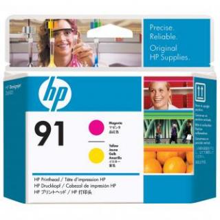 HP originál tlačová hlava C9461A, HP 91, magenta/yellow