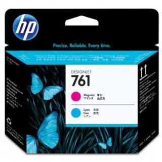 HP originál tlačová hlava CH646A, HP 761, magenta/cyan