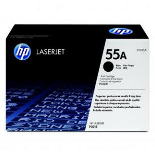 HP originál toner CE255A, HP 55A, black, 6000str.