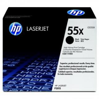 HP originál toner CE255X, HP 55X, black, 12500str.