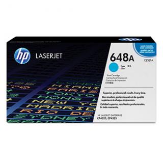 HP originál toner CE261A, HP 648A, cyan, 11000str.