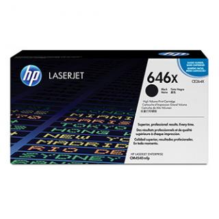 HP originál toner CE264X, HP 646X, black, 17000str.