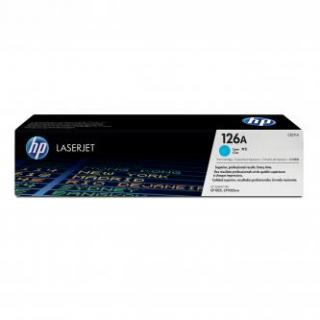 HP originál toner CE311A, HP 126A, cyan, 1000str.