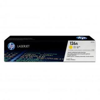 HP originál toner CE312A, HP 126A, yellow, 1000str.