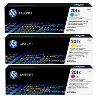 HP originál toner CF253XM, HP 201X, CMY, 6900 (3x2300)str., 3ks