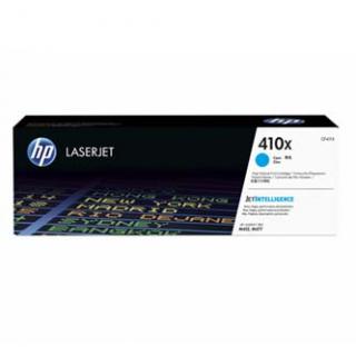 HP originál toner CF411X, HP 410X, cyan, 5000str., high capacity, 650g