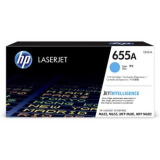 HP originál toner CF451A, HP 655A, cyan, 10500str.