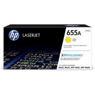 HP originál toner CF452A, HP 655A, yellow, 10500str.