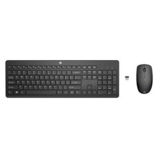 HP Wireless Keyboard &amp; Mouse, sada klávesnice s bezdrôtovou optickou myšou, AAA, CZ/SK, multimediál., USB-A Dongle typ 2.4 [GHz],