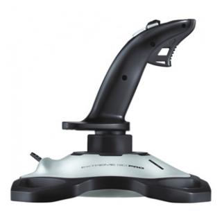 Joystick Logitech Extreme 3D Pro, 12tl., USB, čierny, Spúšť pre rýchlu streľbu, Windows 2000/XP/Vista/7/8/10