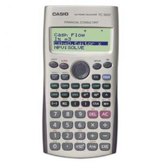 Kalkulačka Casio, FC 100 V, biela, finančná s 4 riadkovým displejom