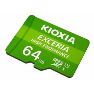 Kioxia Pamäťová karta  Exceria High Endurance (M303E), 64GB, microSDXC, LMHE1G064GG2, UHS-I U3 (Class 10)