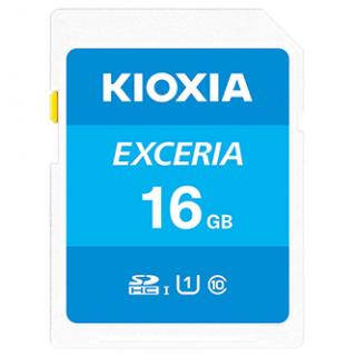 Kioxia Pamäťová karta Exceria (N203), 16GB, SDHC, LNEX1L016GG4, UHS-I U1 (Class 10)