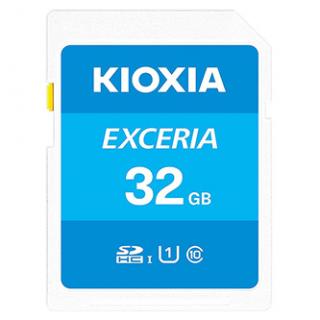 Kioxia Pamäťová karta Exceria (N203), 32GB, SDHC, LNEX1L032GG4, UHS-I U1 (Class 10)