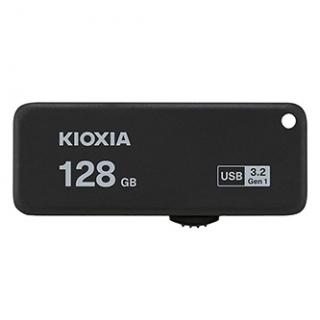 Kioxia USB flash disk, USB 3.0, 128GB, Yamabiko U365, Yamabiko U365, čierny, LU365K128GG4