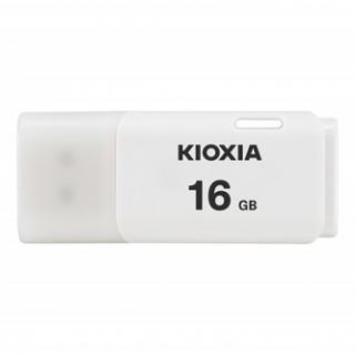 Kioxia USB flash disk, USB 3.0, 16GB, Hayabusa U301, Hayabusa U301, biely, LU301W016GG4