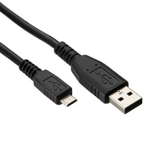 Logo USB kábel (2.0), USB A samec - microUSB samec, 0.6m, blister