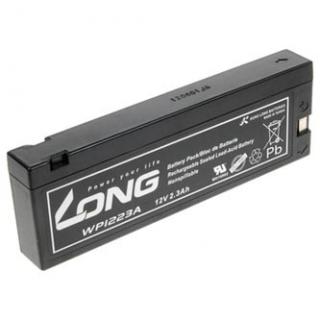 Long olovený akumulátor pre WP1223A, 12V, 2100mAh, 25.2Wh, F13, AGM, Standard