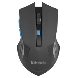 Myš bezdrôtová, Defender Accura MM-275, čierna, optická, 1600DPI