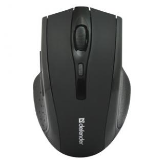 Myš bezdrôtová, Defender Accura MM-665, čierna, optická, 1600DPI