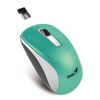 Myš bezdrôtová, Genius NX-7010, tyrkysová, optická, 1200DPI