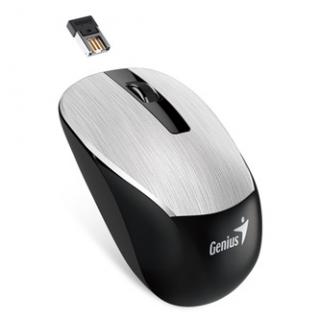 Myš bezdrôtová, Genius NX-7015, strieborná, optická, 1600DPI