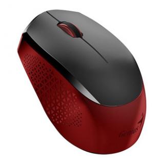 Myš bezdrôtová, Genius NX-8000S, čierno-červená, optická, 1600DPI