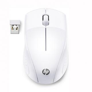 Myš bezdrôtová, HP 220 Snow white, biela, optická Blue LED, 1600DPI