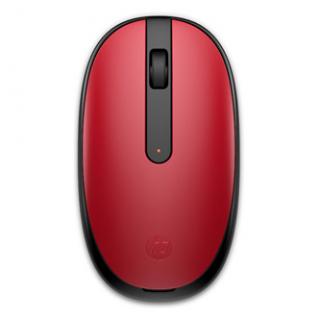 Myš bezdrôtová, HP 240, červená, optická, 1600DPI
