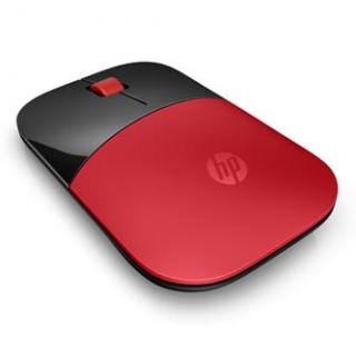 Myš bezdrôtová, HP Z3700 Cardinal Red, červená, optická Blue LED, 1200DPI