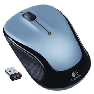 Myš bezdrôtová, Logitech M325, strieborná, optická, 1000DPI