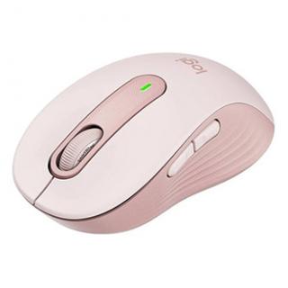 Myš bezdrôtová, Logitech M650, ružová, optická, 2000DPI
