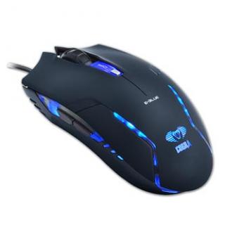 Myš drôtová, E-blue Cobra II, čierna, optická, 1600DPI