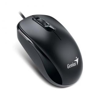 Myš drôtová, Genius DX-110, čierna, optická, 1000DPI