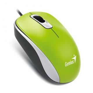 Myš drôtová, Genius DX-110, zelená, optická, 1000DPI