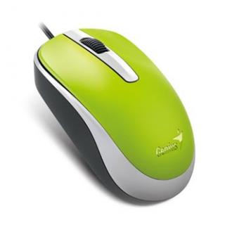 Myš drôtová, Genius DX-120, zelená, optická, 1200DPI