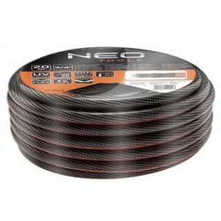 NEO TOOLS záhradná hadica NEO PRO - 6 vrstiev, 20m, 3/4", 30bar, oranžovo-čierna, 15-843