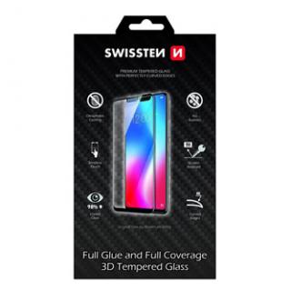 Ochranné temperované sklo Swissten, pro Apple iPhone 11, čierna, ultra durable 3D full glue
