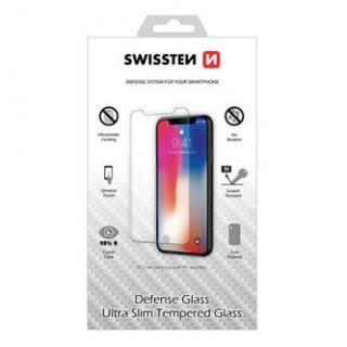 Ochranné temperované sklo Swissten, pro Apple iPhone 11 PRO MAX, čierna, Defense glass